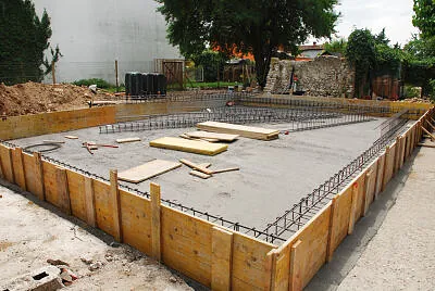 Støping av fundament